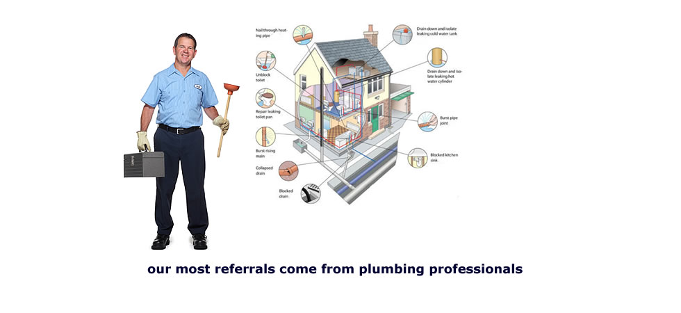 Most referrals for Bio-Clean come from plumbers