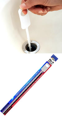 Zipit drain tool for physically removal of drain debris